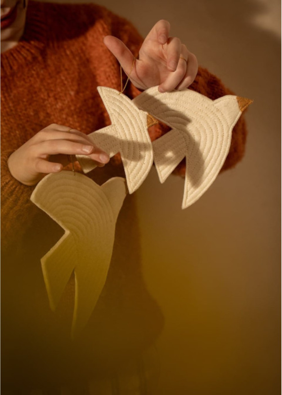 Trio Birdy Blanc - MUSKHANE