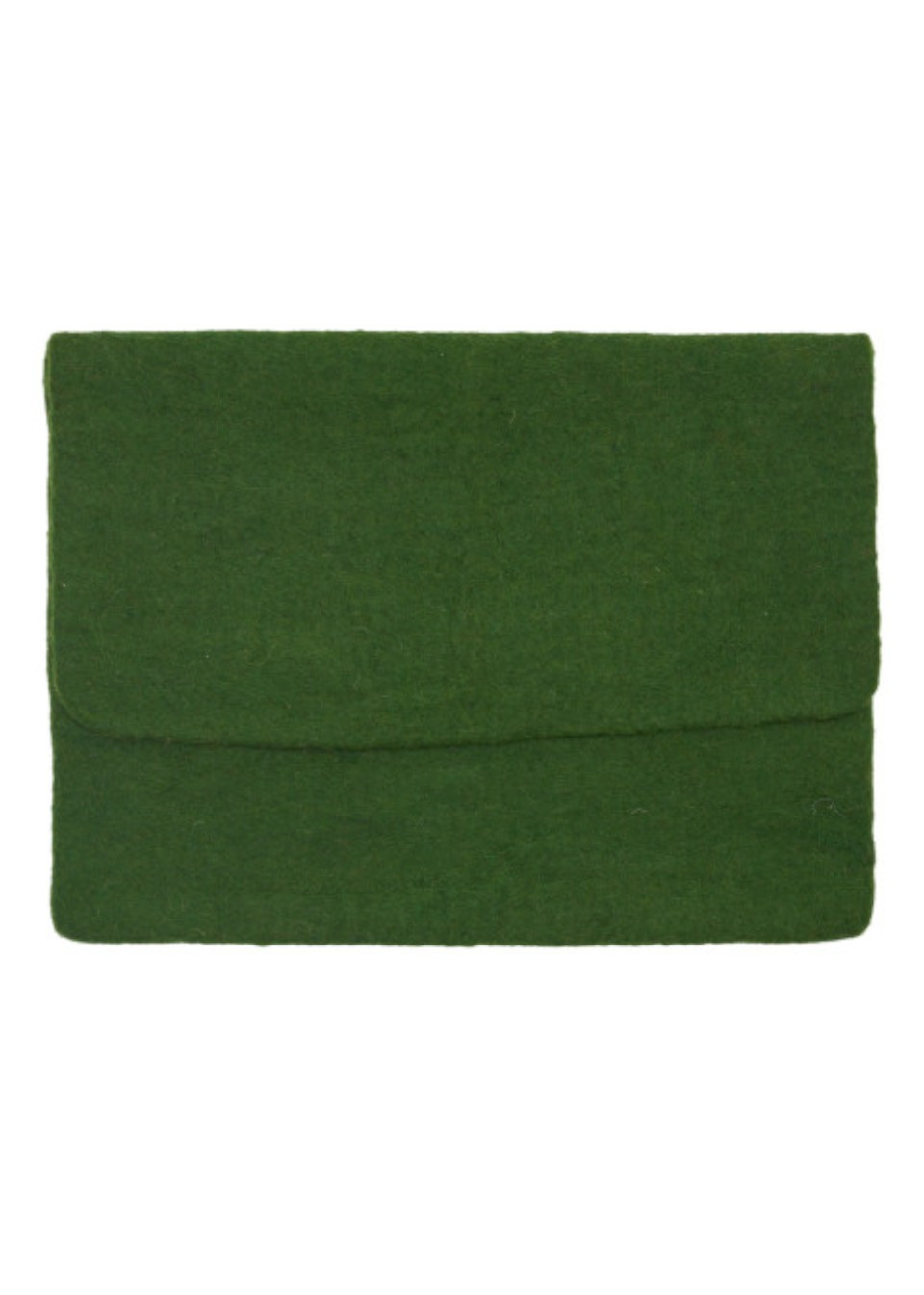 Pochette en Feutre Vert Olive - MUSKHANE