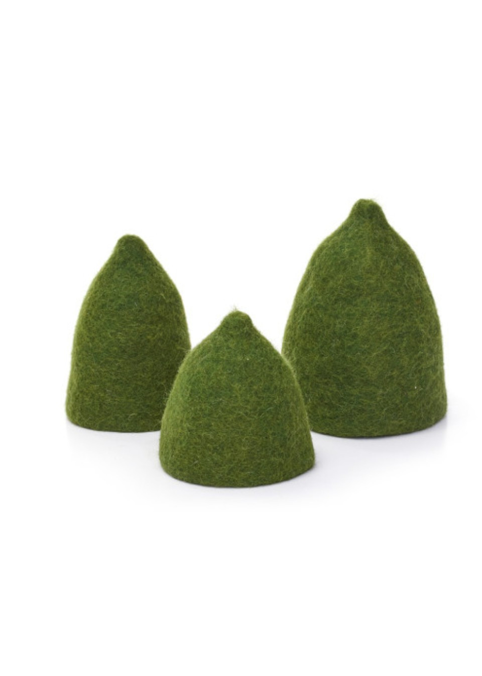 Set of 3 forest green vase covers - MUSKHANE