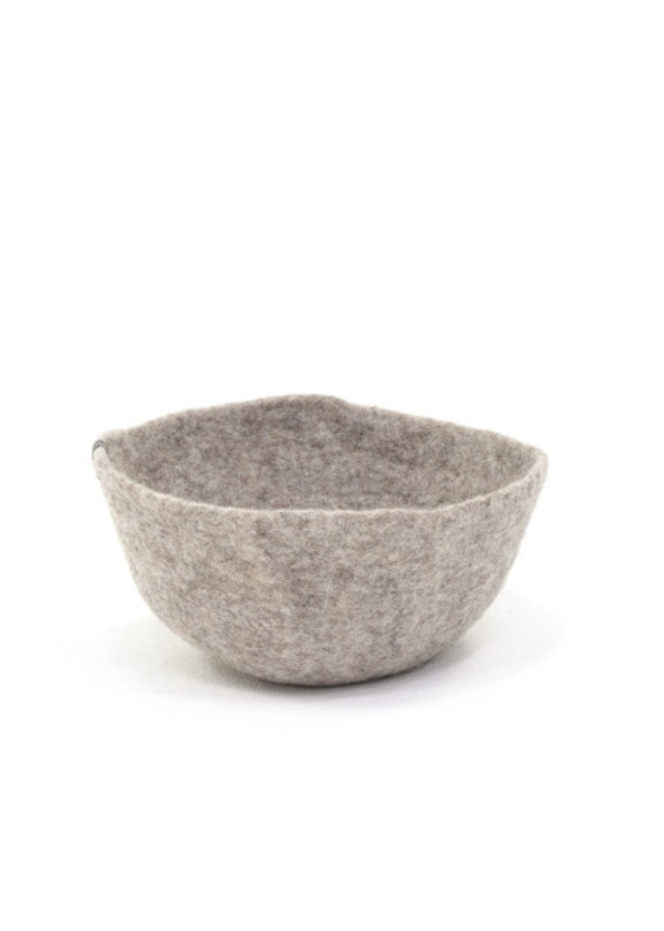 Grey felt basket - MUSKHANE