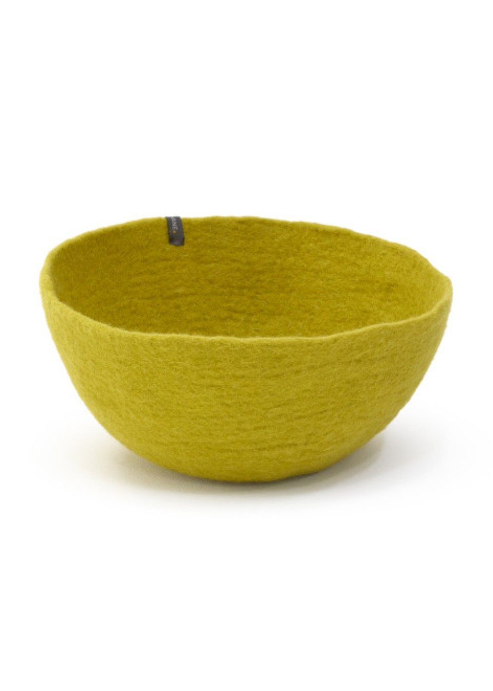 Anise green felt basket - MUSKHANE