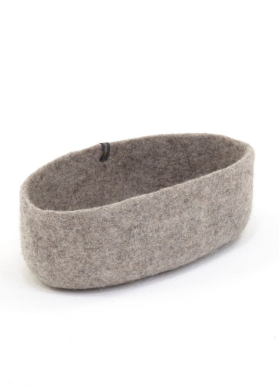 Grey felt basket - MUSKHANE