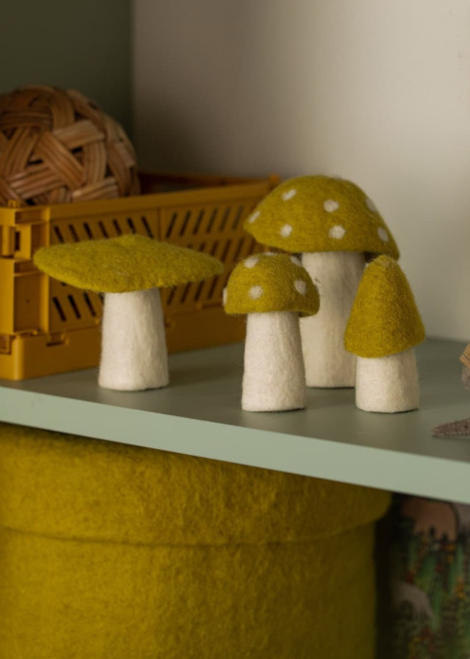 Champignon Dotty Vert Chartreuse - MUSKHANE