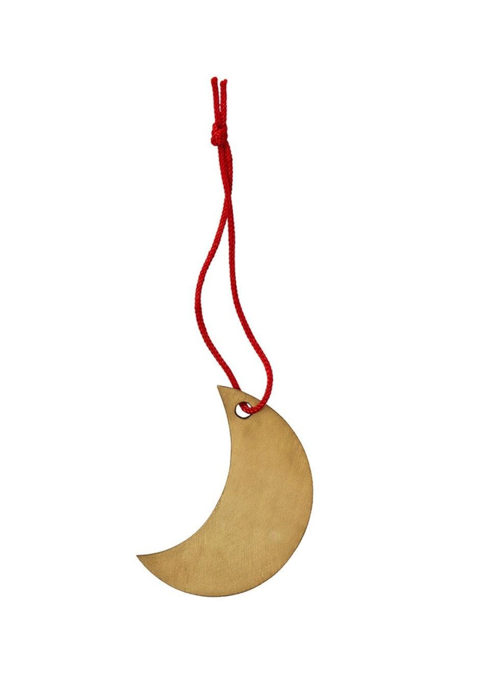 Brass Moon Ornament - MUSKHANE
