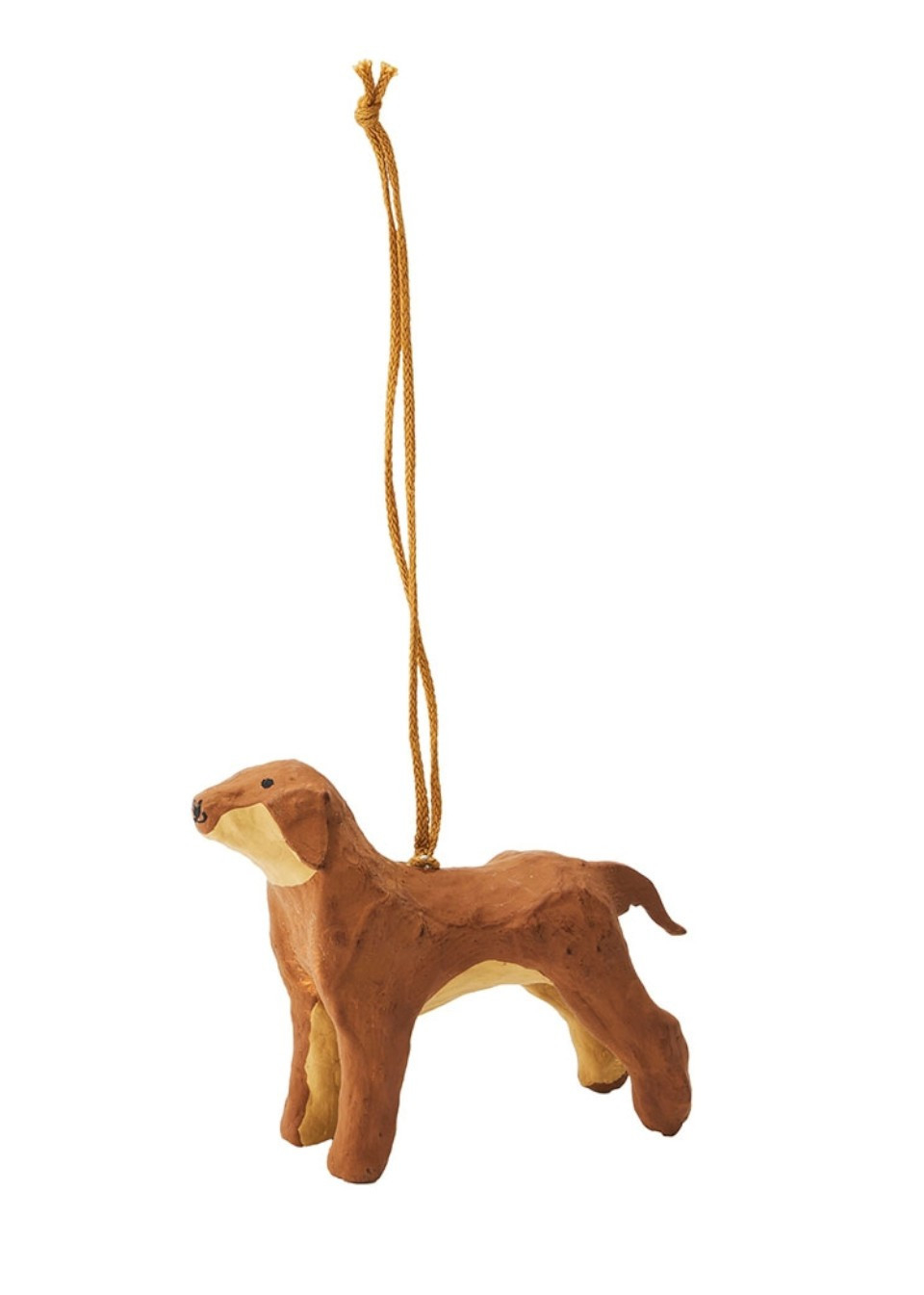 Dog Papier-mâché Ornament- FOG LINEN WORK