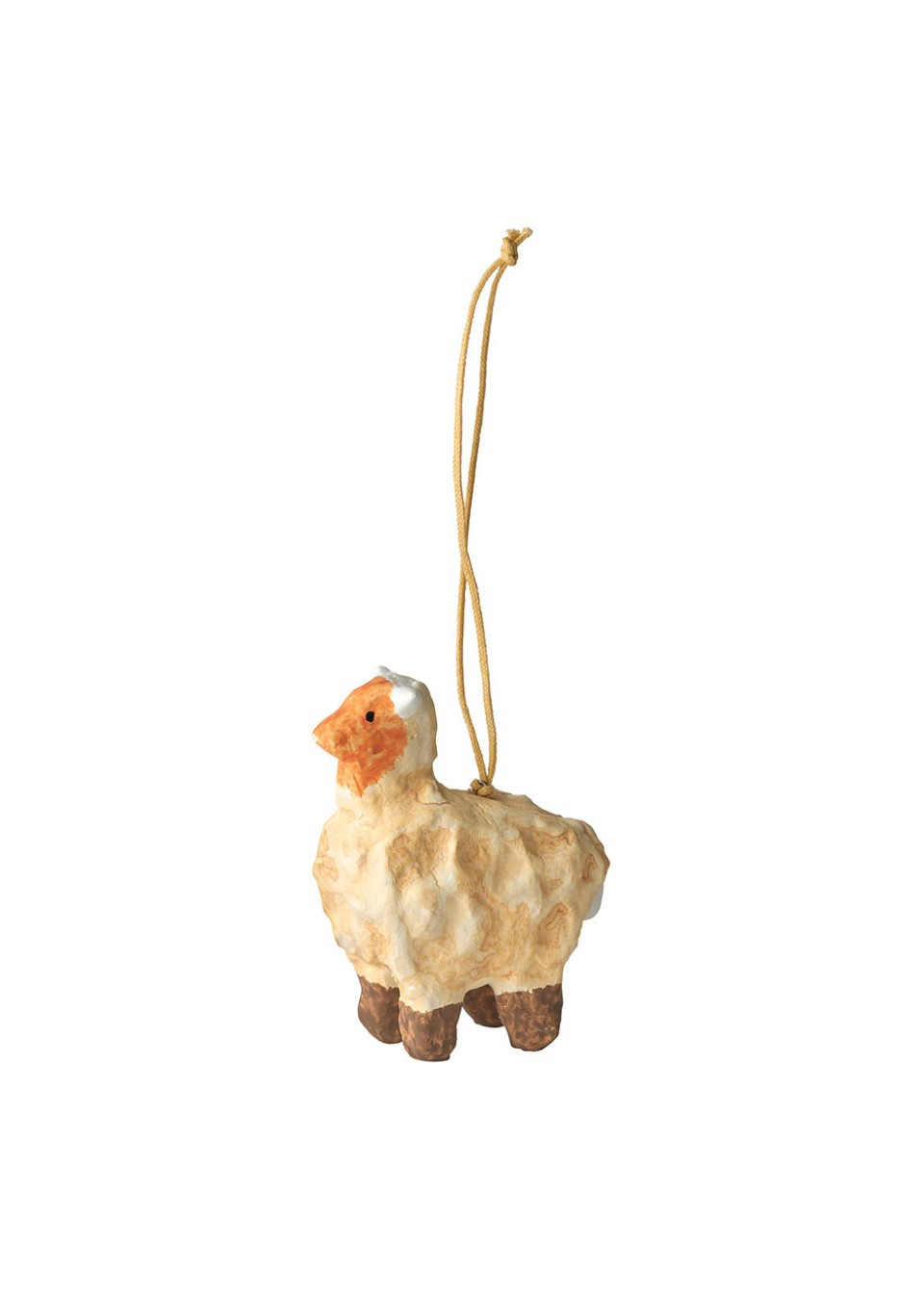 Ornement Mouton en papier mâché - FOG LINEN WORK