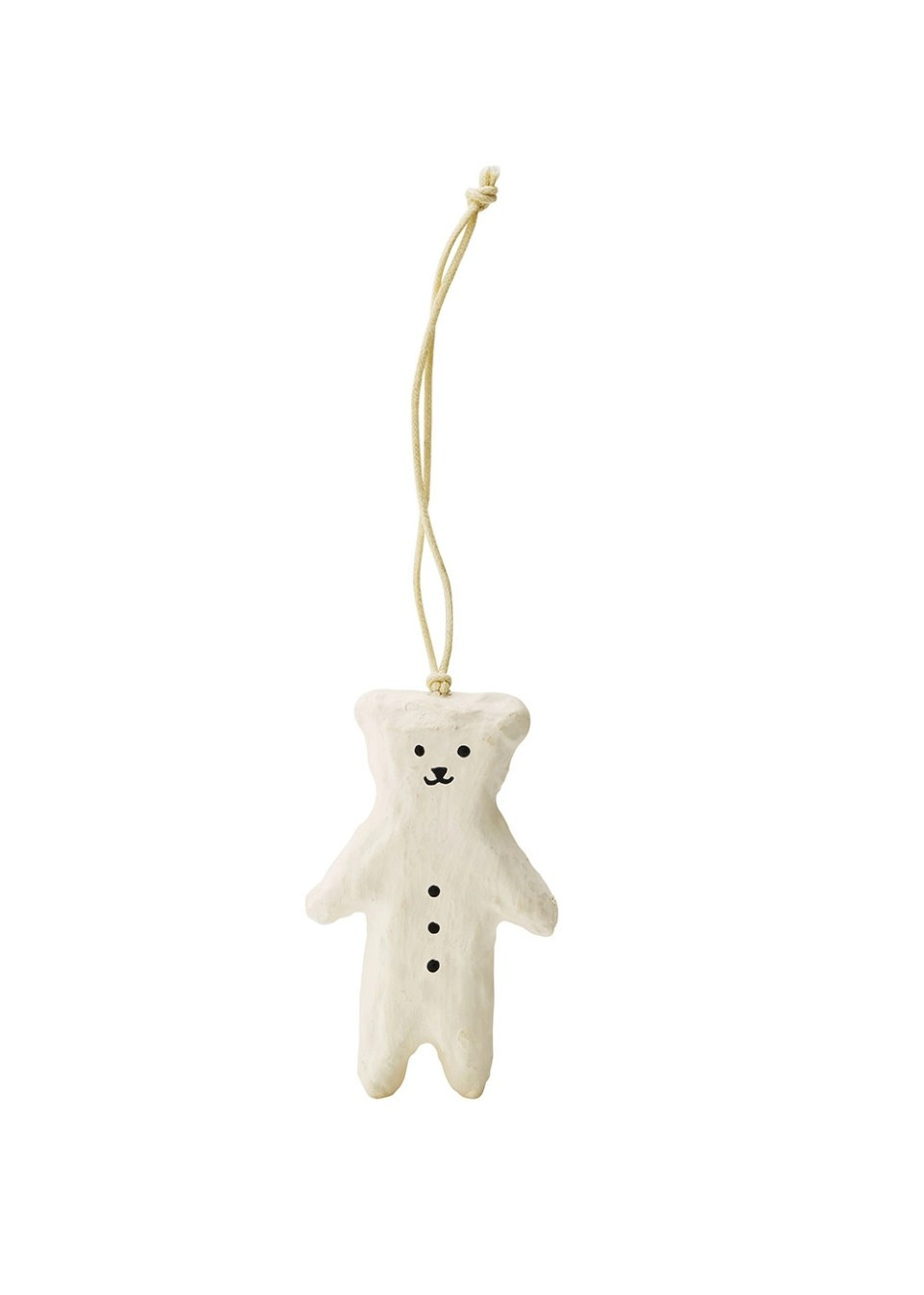 White Bear Papier-mâché Ornament- FOG LINEN WORK