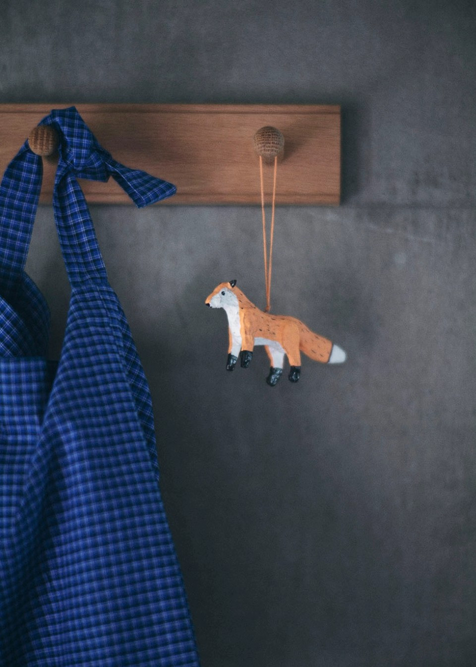 Fox Papier-mâché Ornament- FOG LINEN WORK