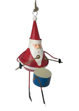 Santa Claus with a drum - SANTA & FRIENDS