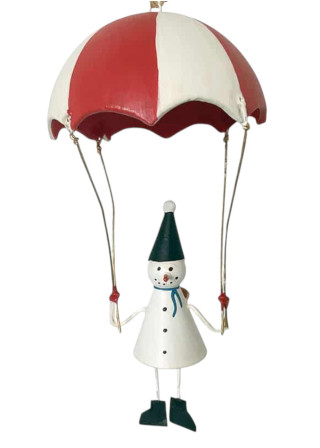 Bonhomme de neige avec parachute - SANTA & FRIENDS