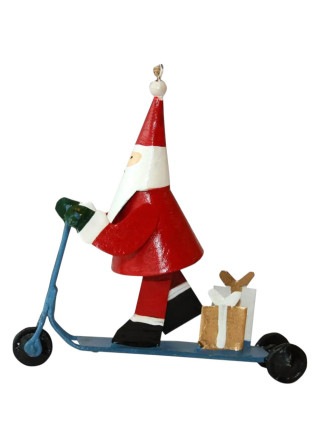 Père Noël en trotinette - SANTA & FRIENDS