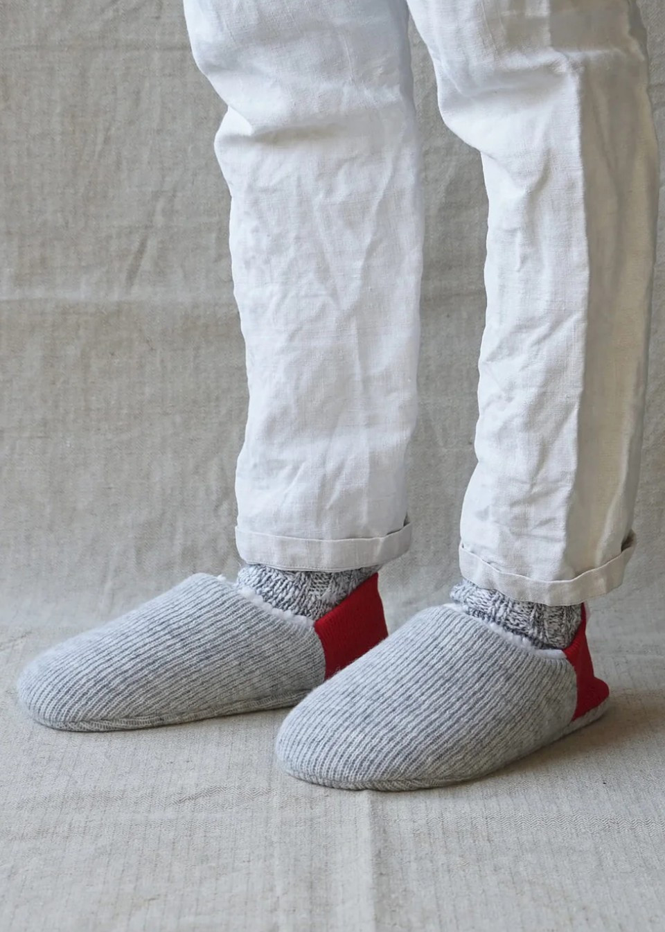 Chaussons japonais beige - MERIPPA