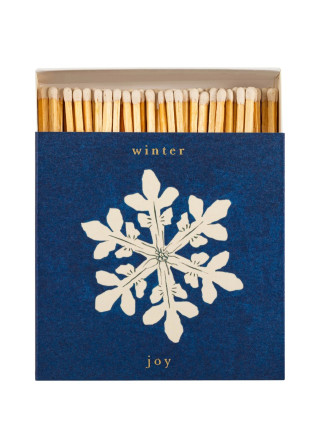 Square matchbox "Winter Joy" - ARCHIVIST GALLERY