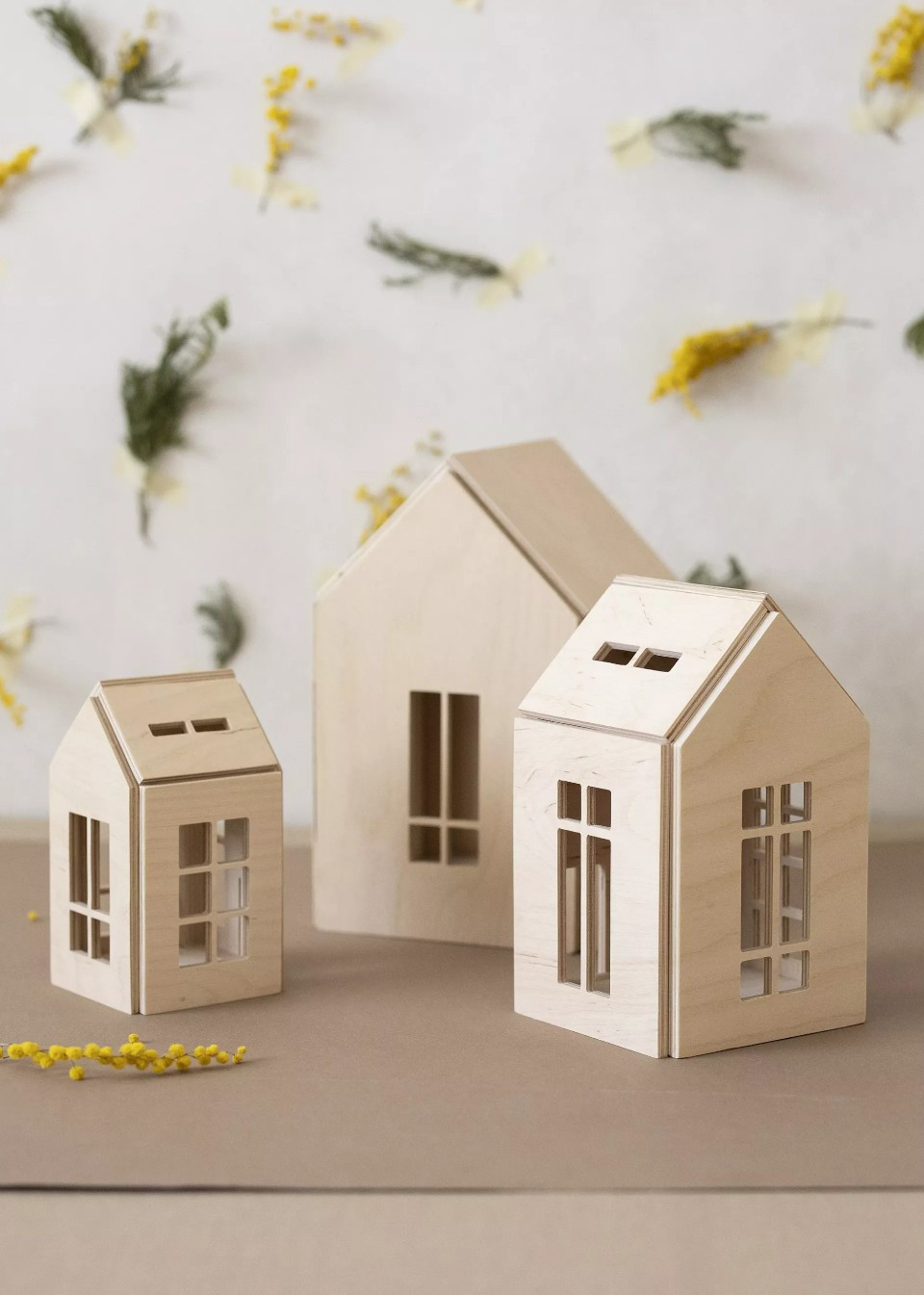 Maison de poupée en bois naturel - BABAÏ