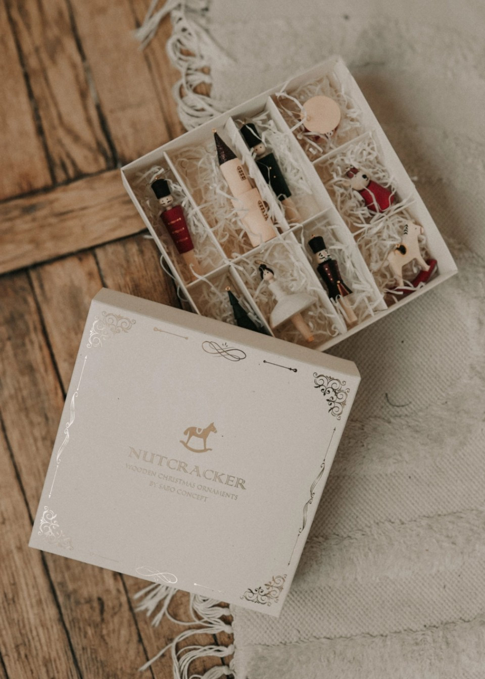 Coffret de 9 ornements Casse Noisette - SABO