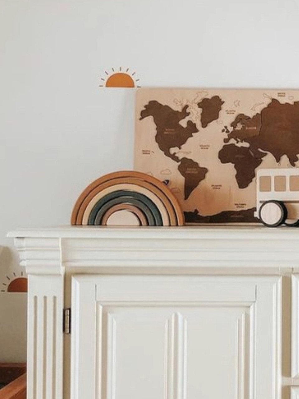 Wooden Stacking rainbow - SABO