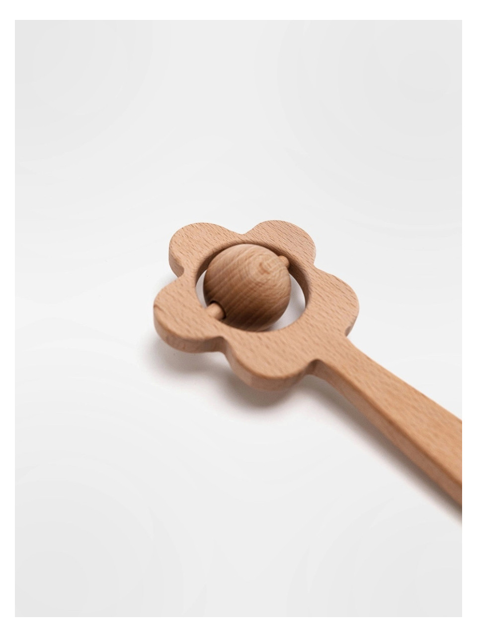 Hochet Fleur en Bois - SABO