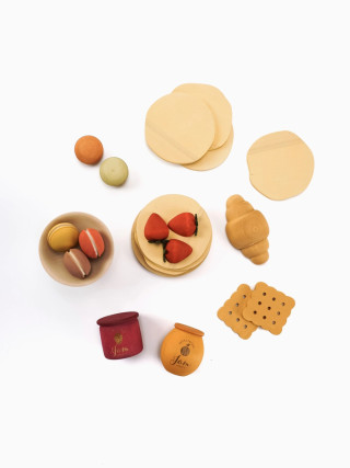 Wooden Tea Party Cakes - SABO