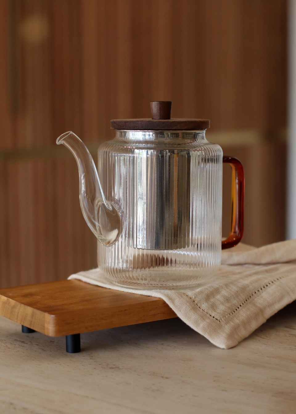 Théière Karl en verre 550 ml - OGO LIVING