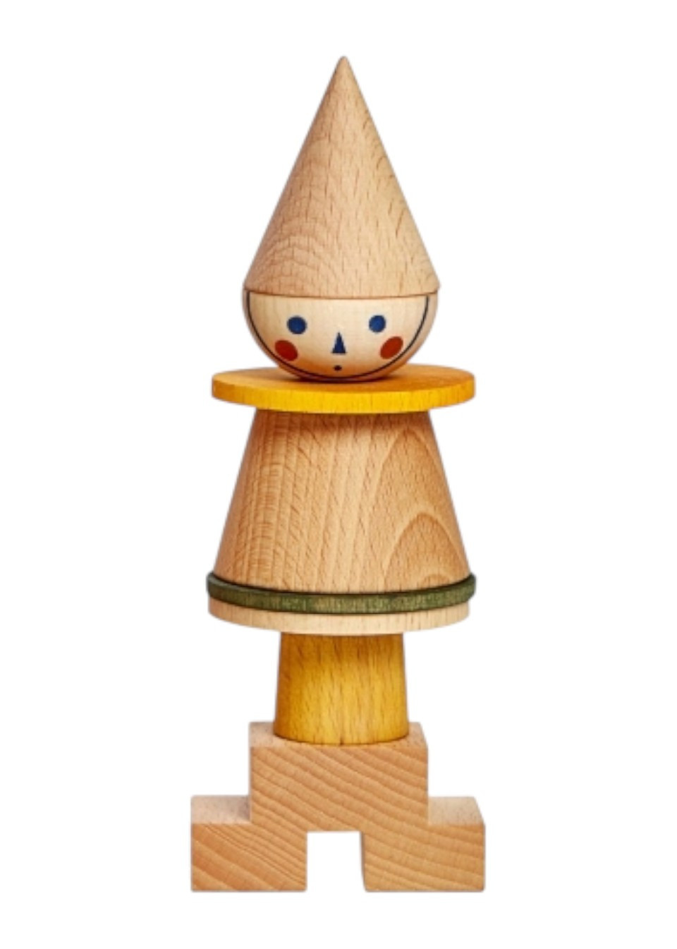 Bonhomme en bois empilable n°01 - WOODEN STORY