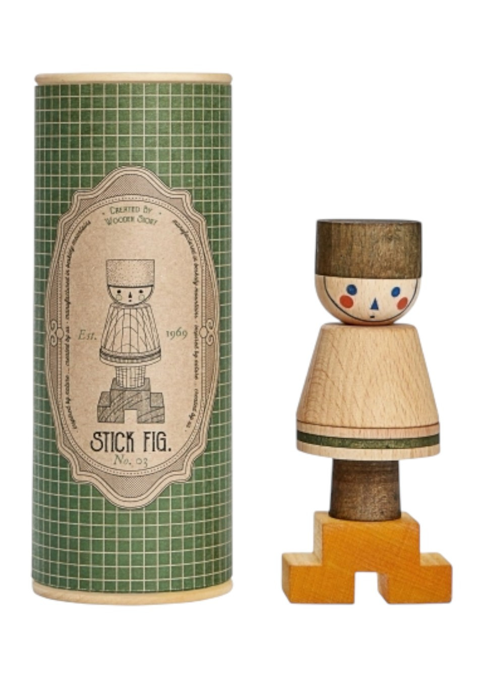 Stacking Toy Stick n°03 - WOODEN STORY