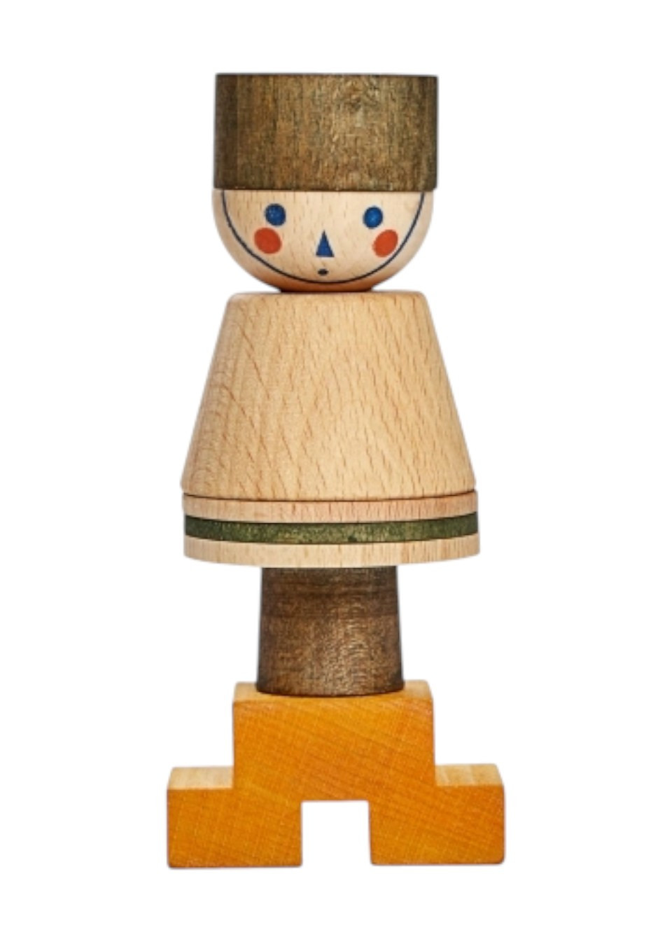 Bonhomme en bois empilable n°03 - WOODEN STORY