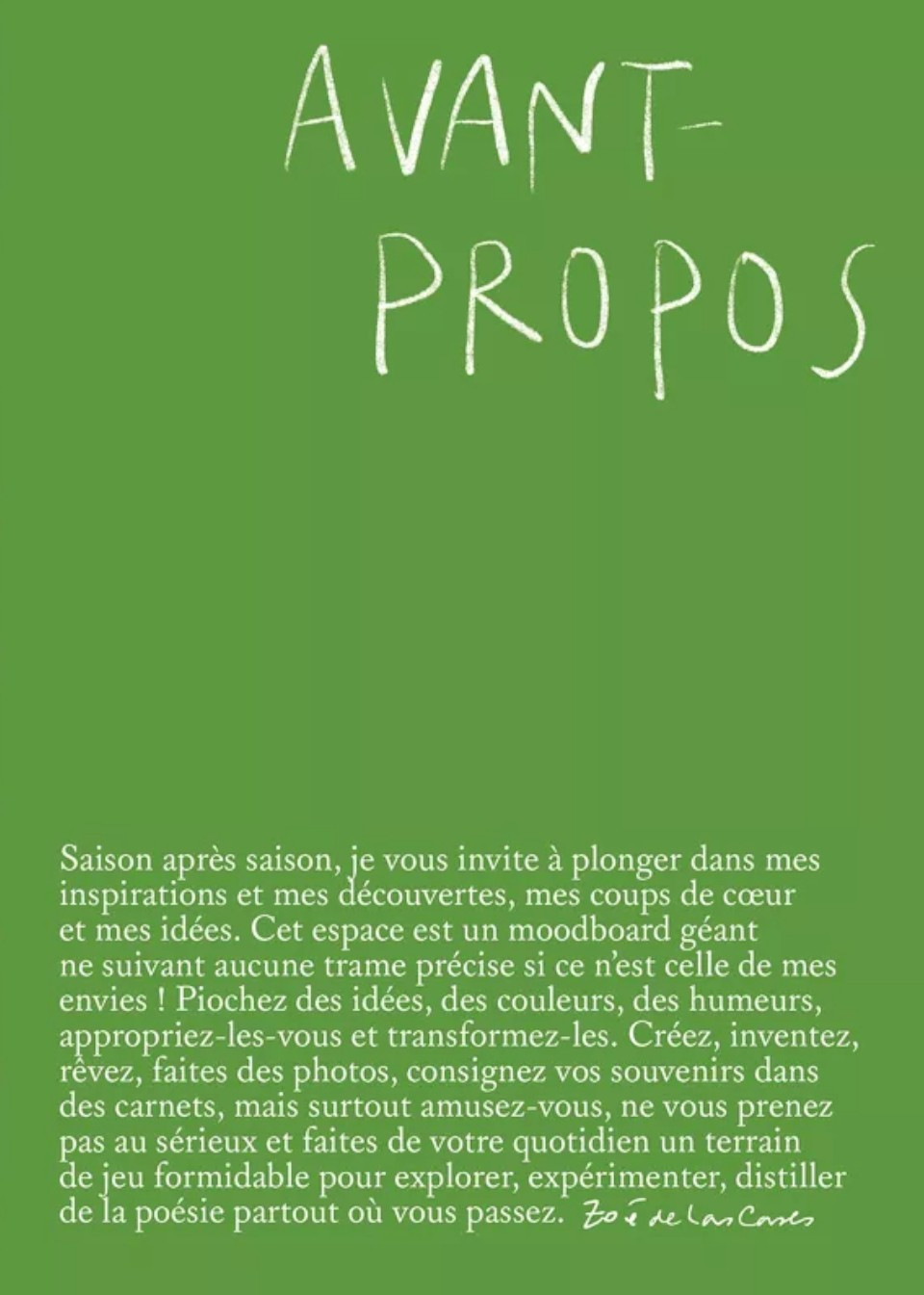 LIVRE D'INSPIRATION "Un jour d'hiver" - ZOE DE LAS CASES