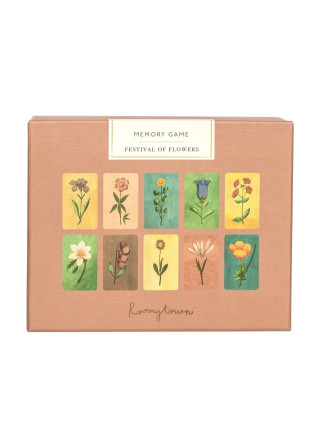 Memory Game Flowers - ROOMYTOWN
