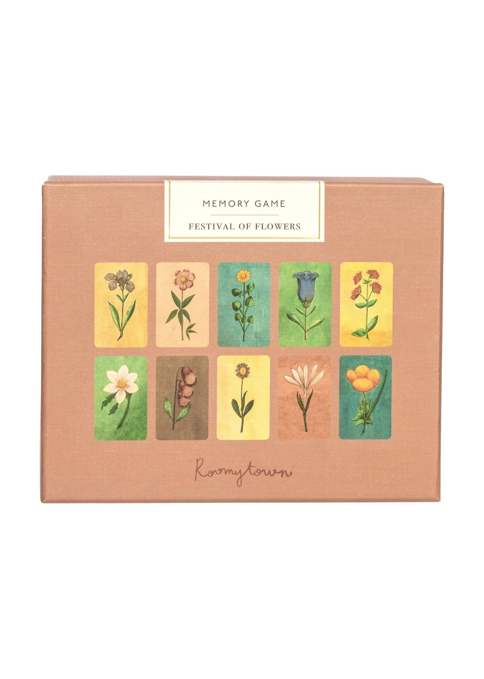 Jeu de memory Fleurs - ROOMYTOWN