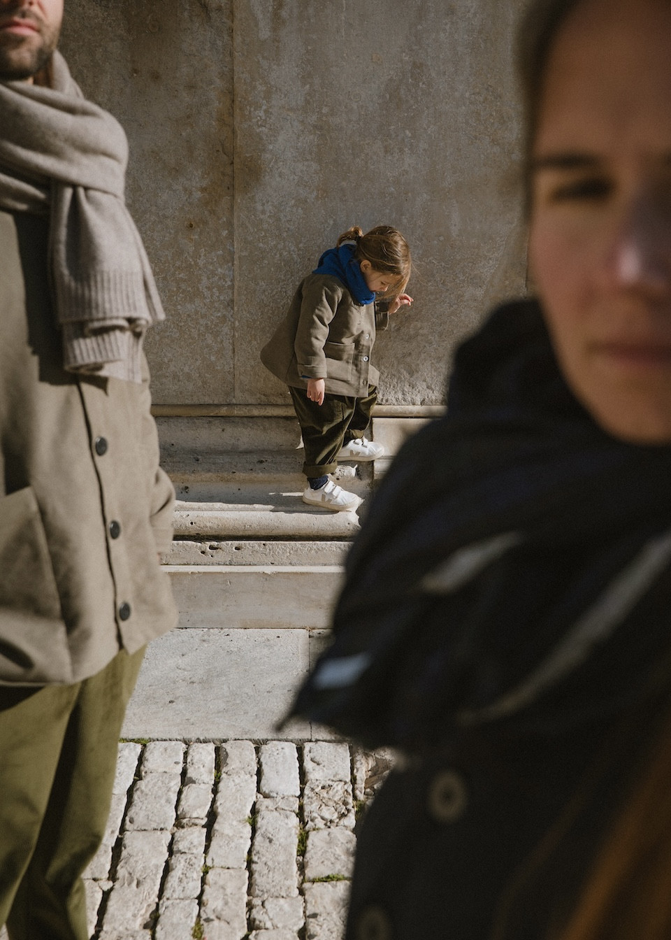 Kid trousers 09 in bottle green corduroy - LE VESTIAIRE DE JEANNE