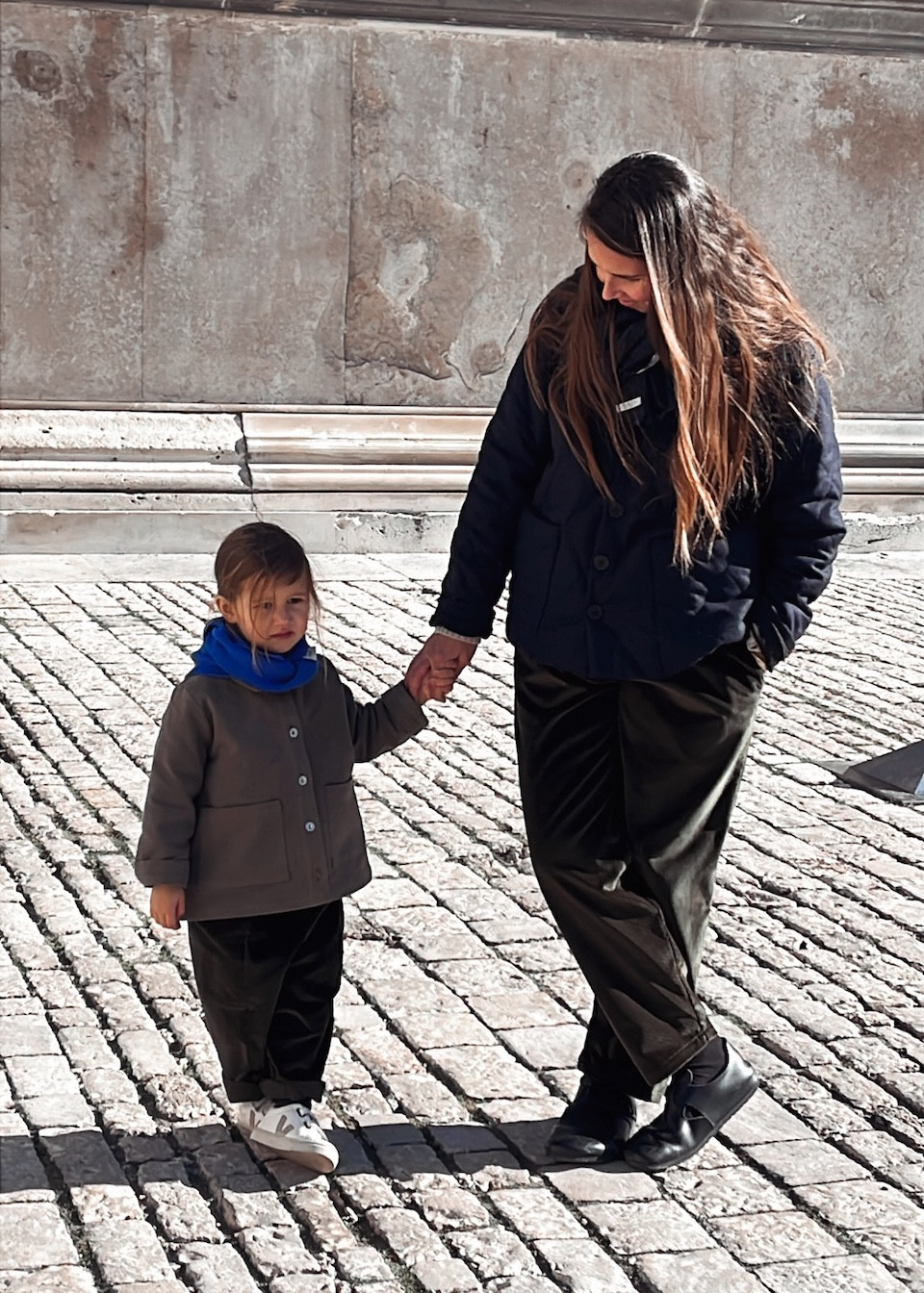 Pantalon 09 enfant en velours vert bouteille - LE VESTIAIRE DE JEANNE