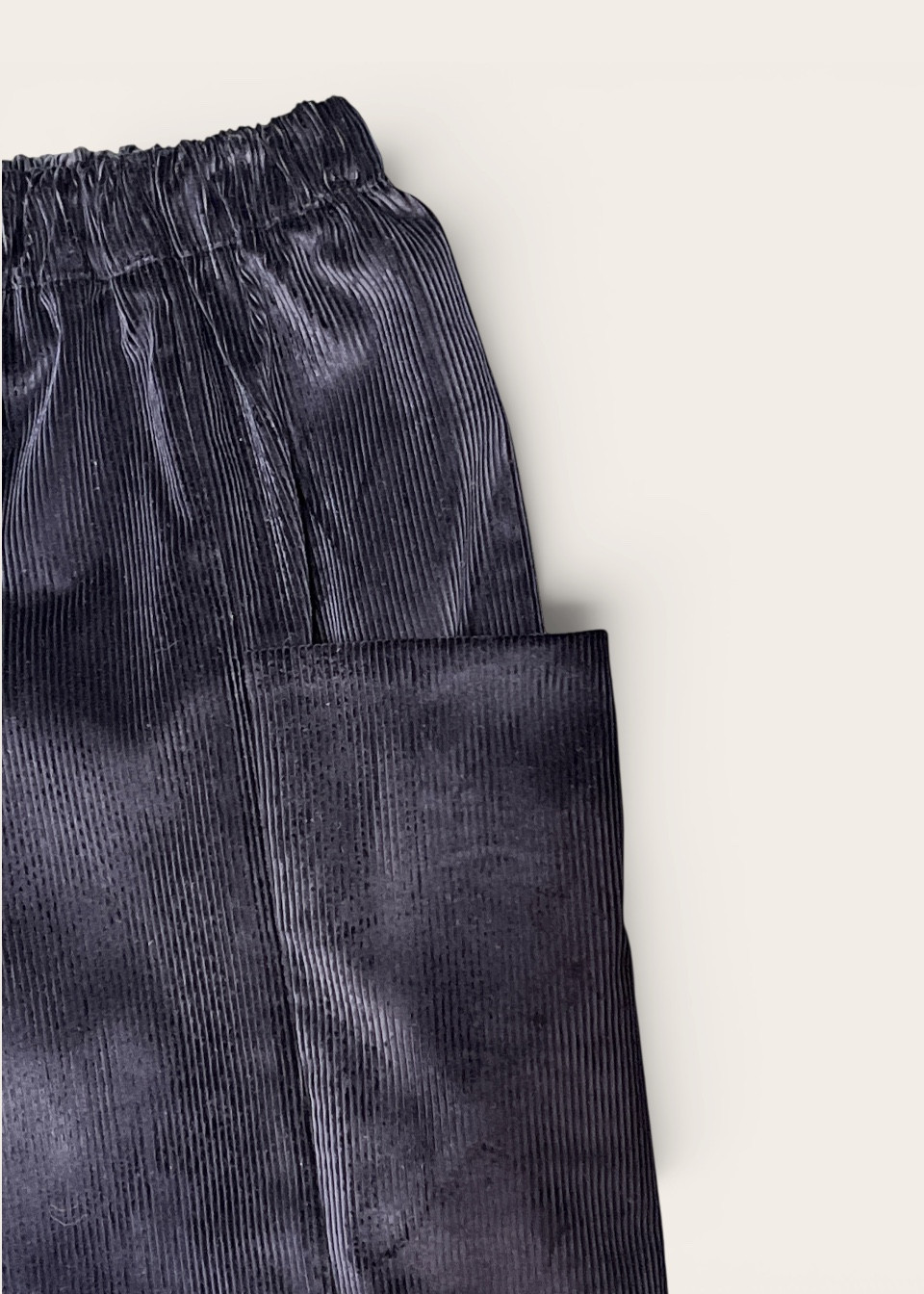 Trousers 09 in night blue corduroy - LE VESTIAIRE DE JEANNE