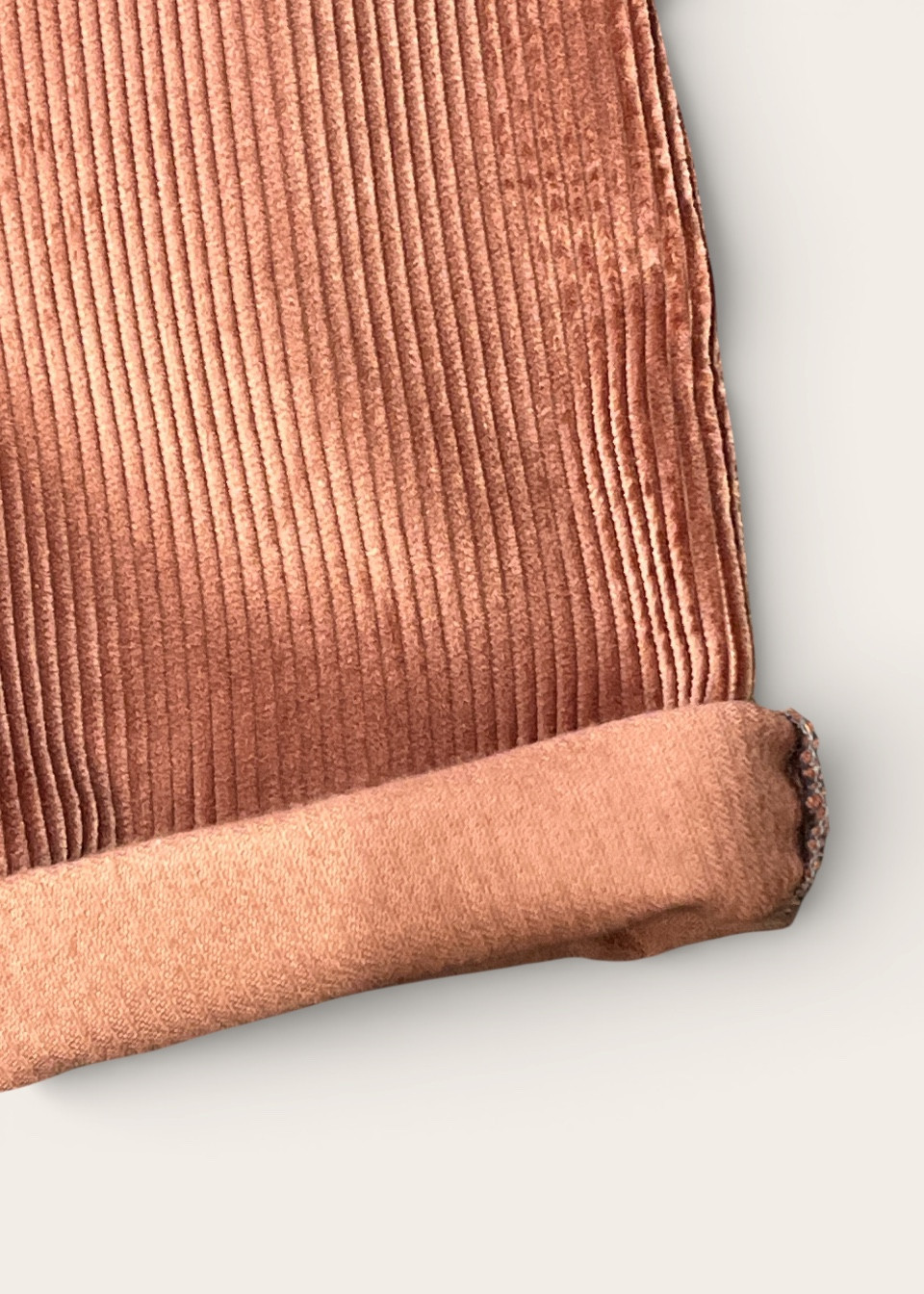 Saroual trousers in blush corduroy - LE VESTIAIRE DE JEANNE