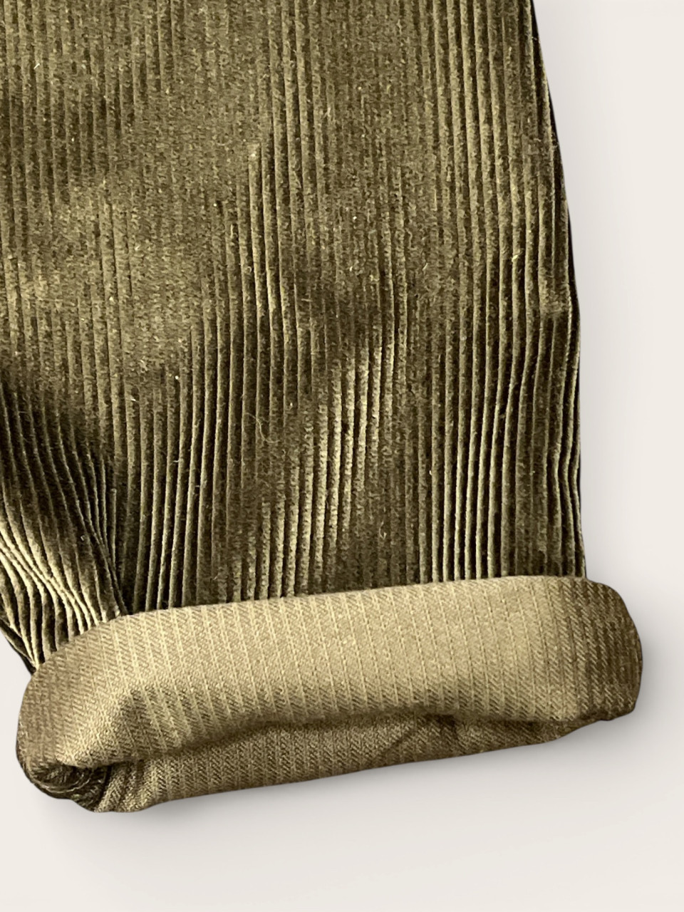 Pantalon sarouel en velours vert bouteille - LE VESTIAIRE DE JEANNE