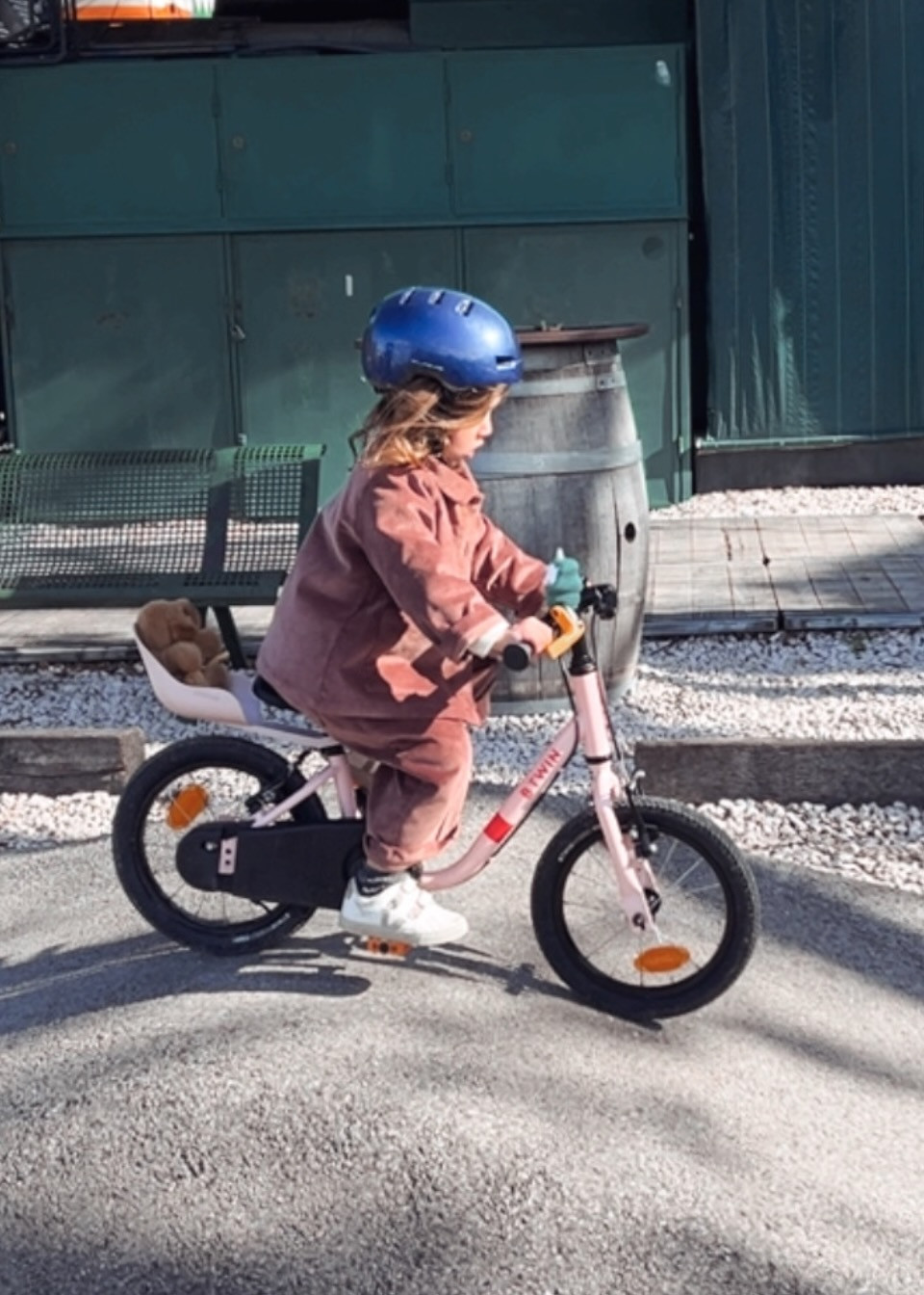 Kid jacket, blush corduroy