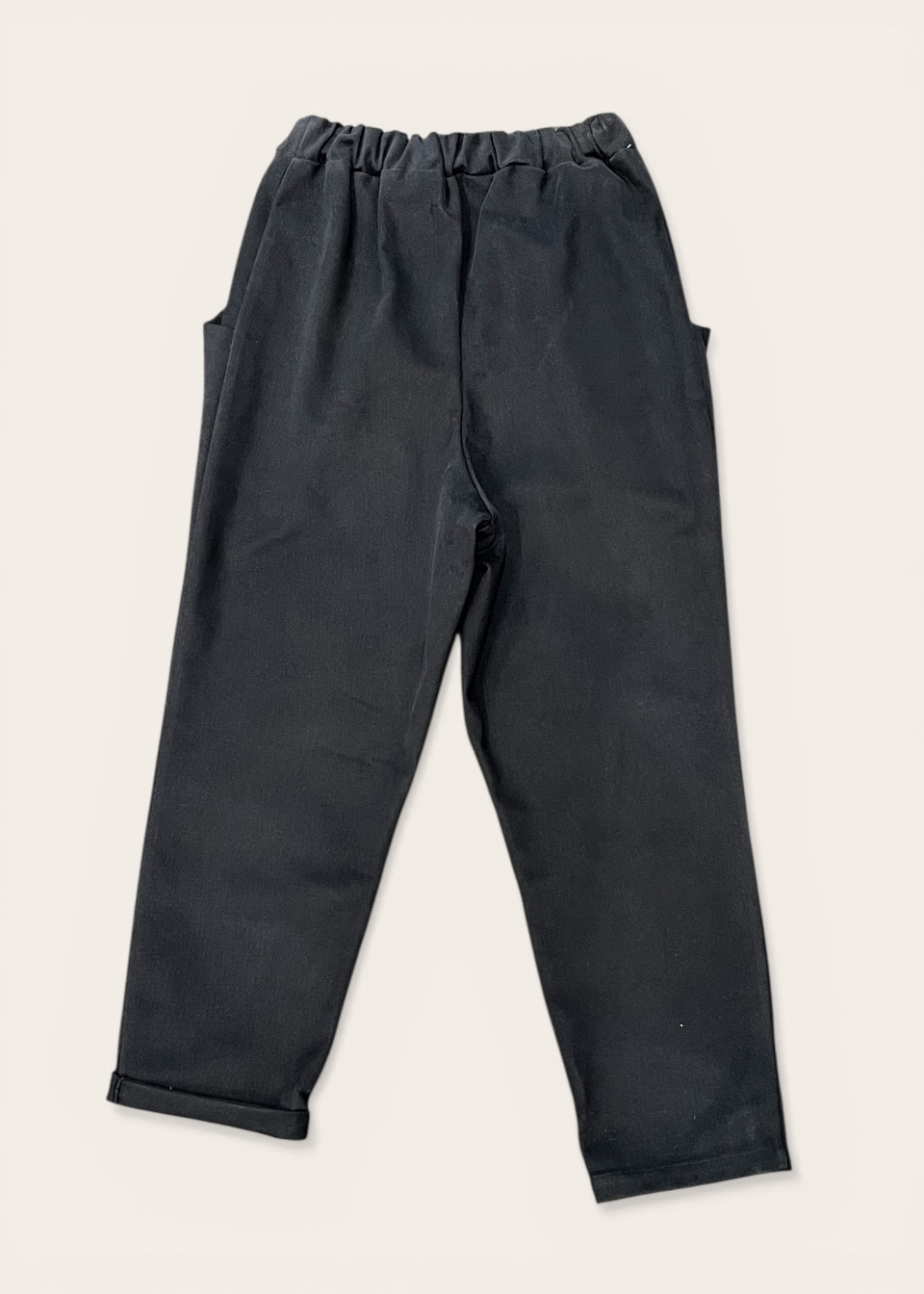 Pantalon à poches, jean noir