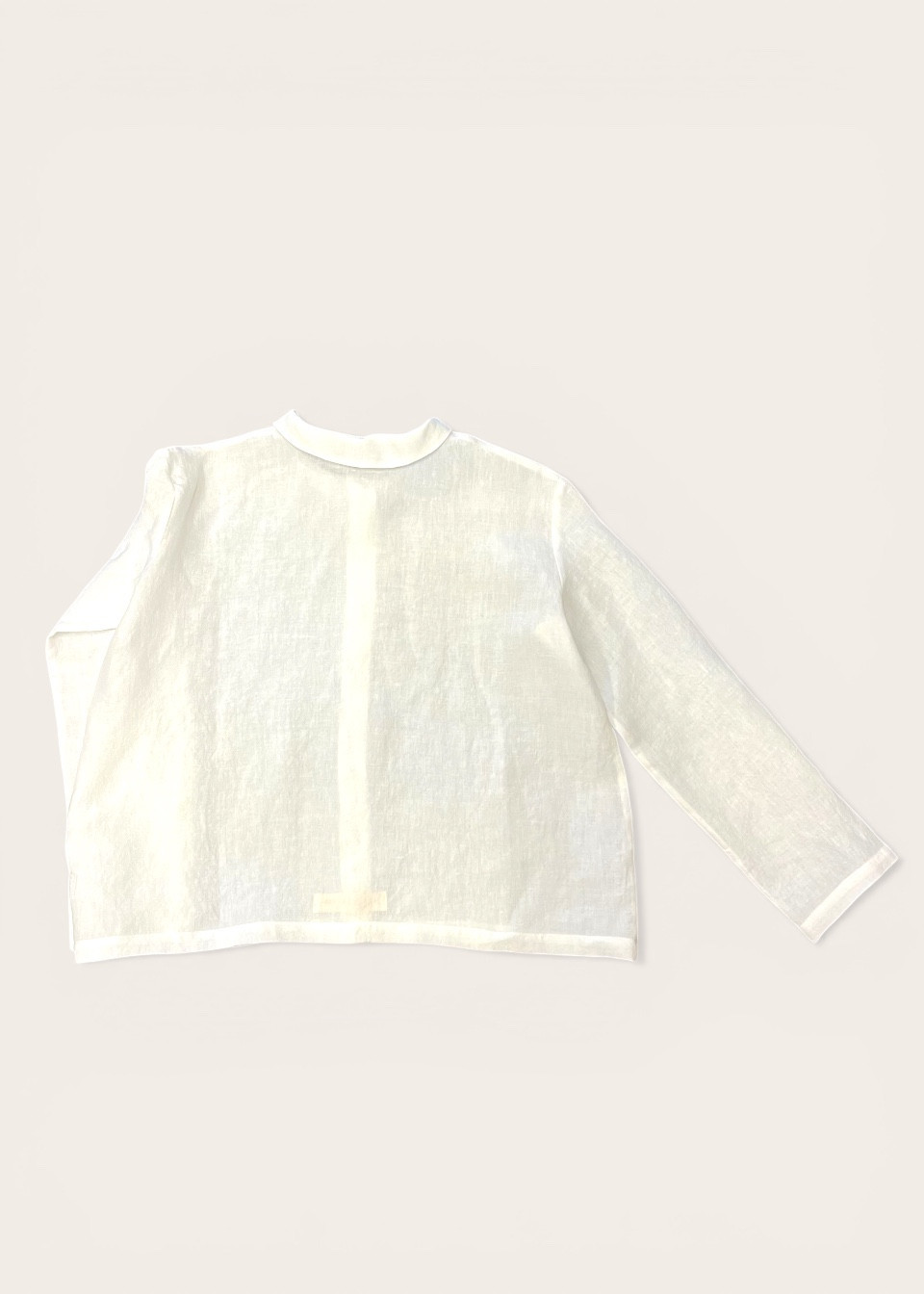 Shirt 05, white linen