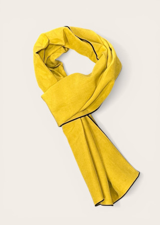 Sun silk and linen scarf - LE VESTIAIRE DE JEANNE