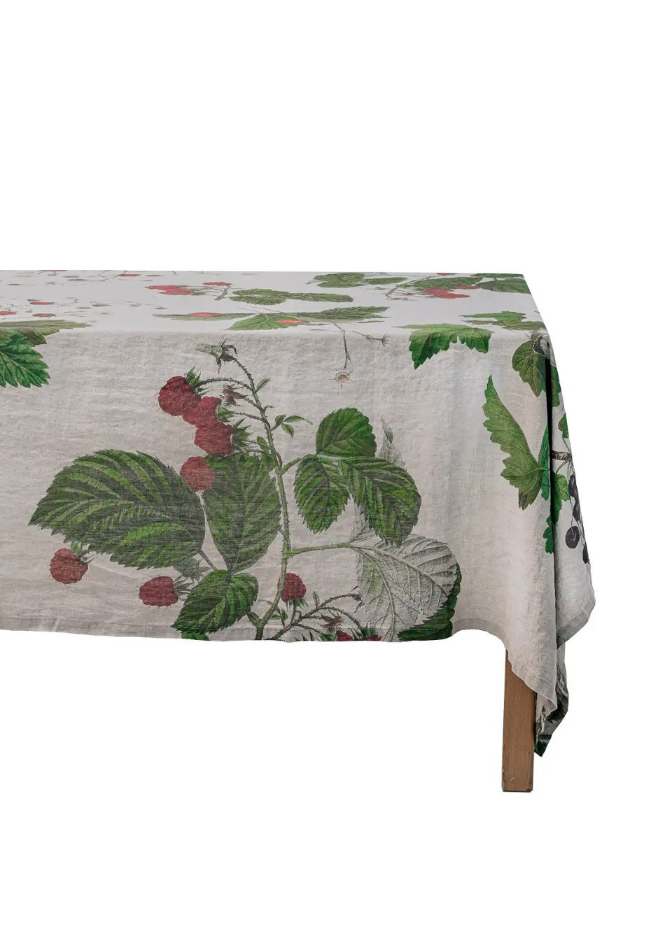 Nappe en lin imprimée baies - LINOROOM