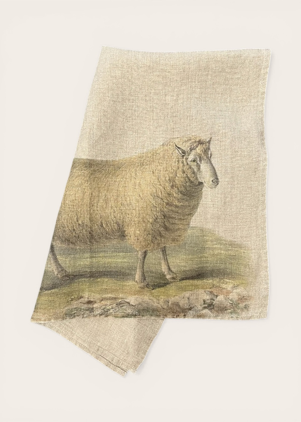 Torchon en lin "Mouton" - LINOROOM