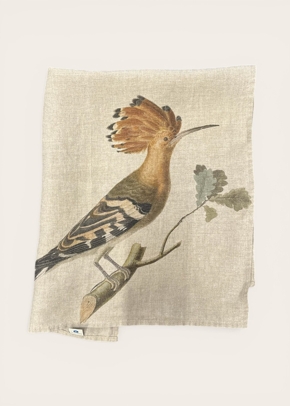 Linen kitchen towel Hoopo - LINOROOM