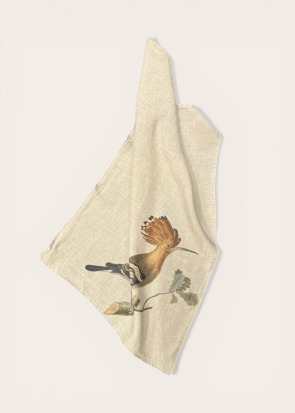 Linen kitchen towel Hoopo - LINOROOM