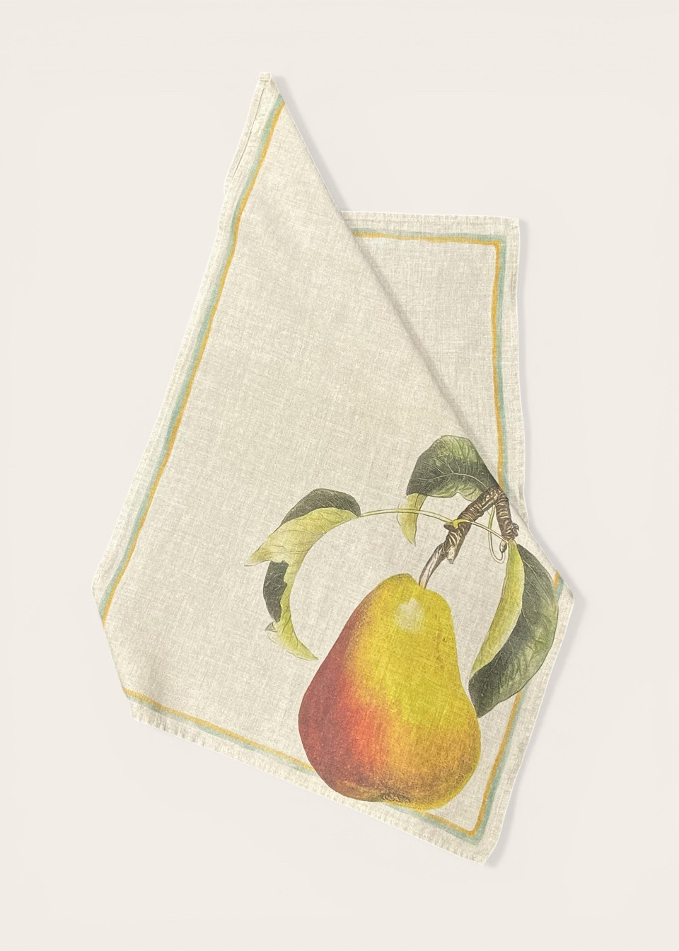 Torchon en lin "Poire" - LINOROOM