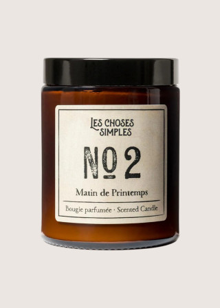 Bougie parfumée "Matin de printemps" - LES CHOSES SIMPLES