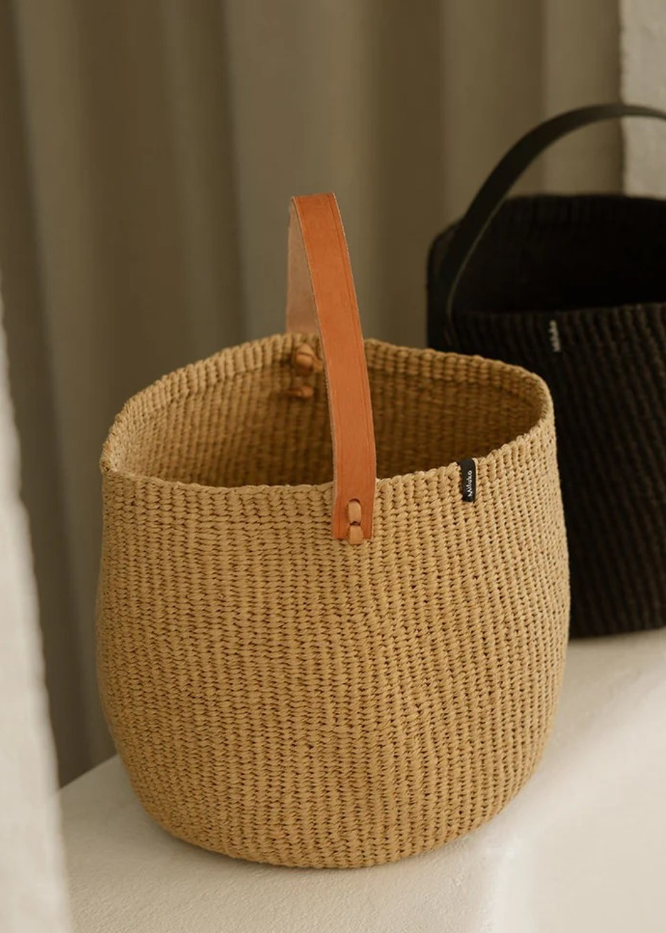 Basket Kiondo natural - MIFUKO