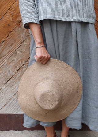 Chapeau Riri en jute naturel - BRUNNA CO
