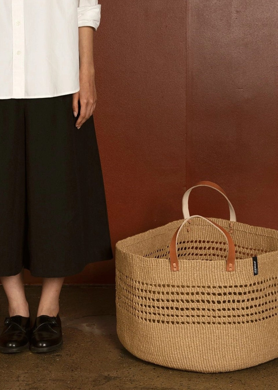 XXL Basket Kiondo natural - MIFUKO
