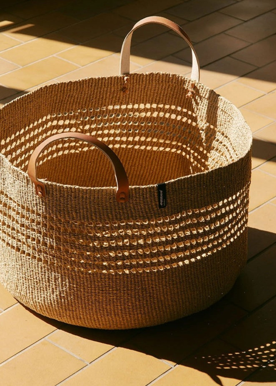XXL Basket Kiondo natural - MIFUKO