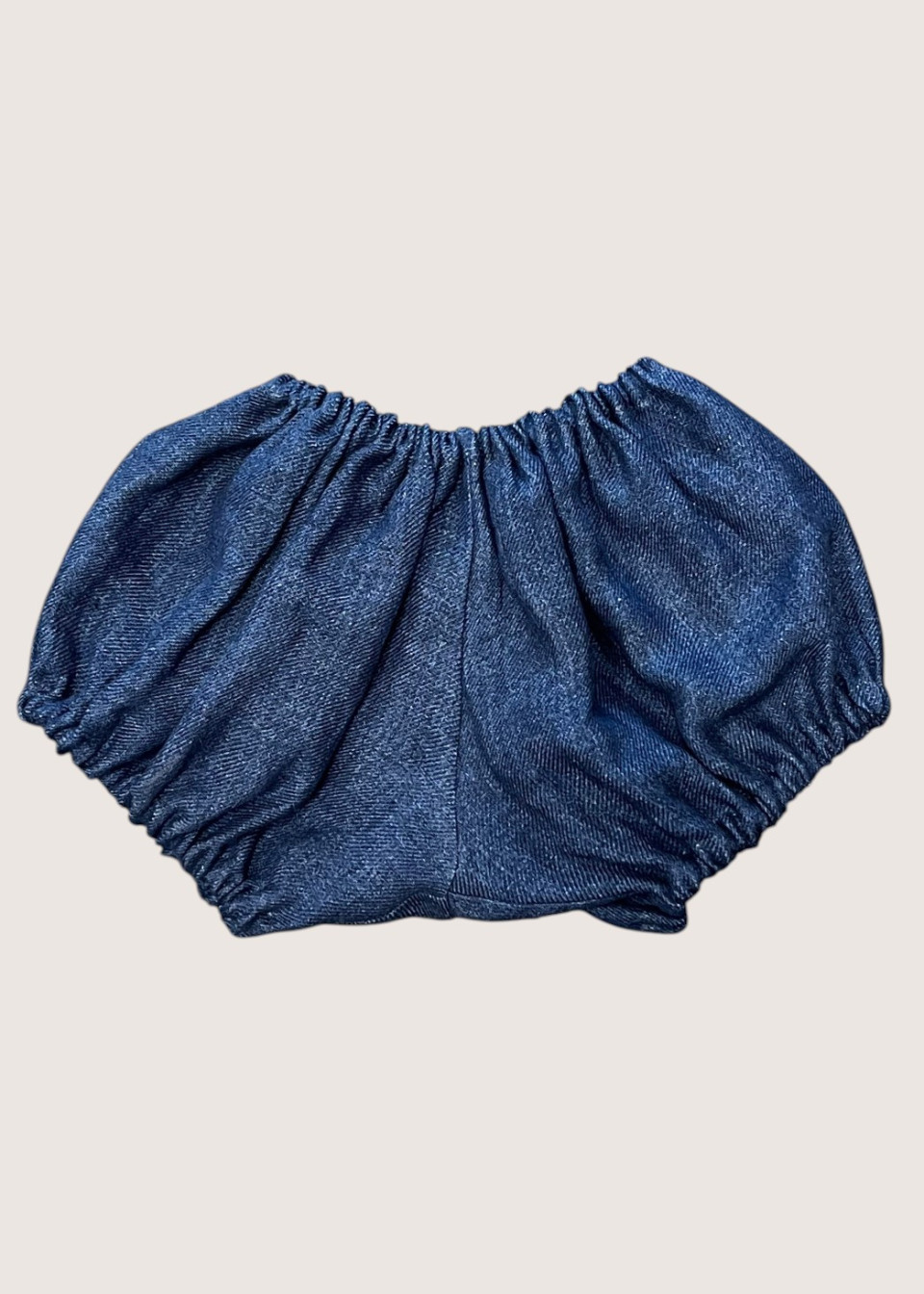 Bloomer, lin épais indigo