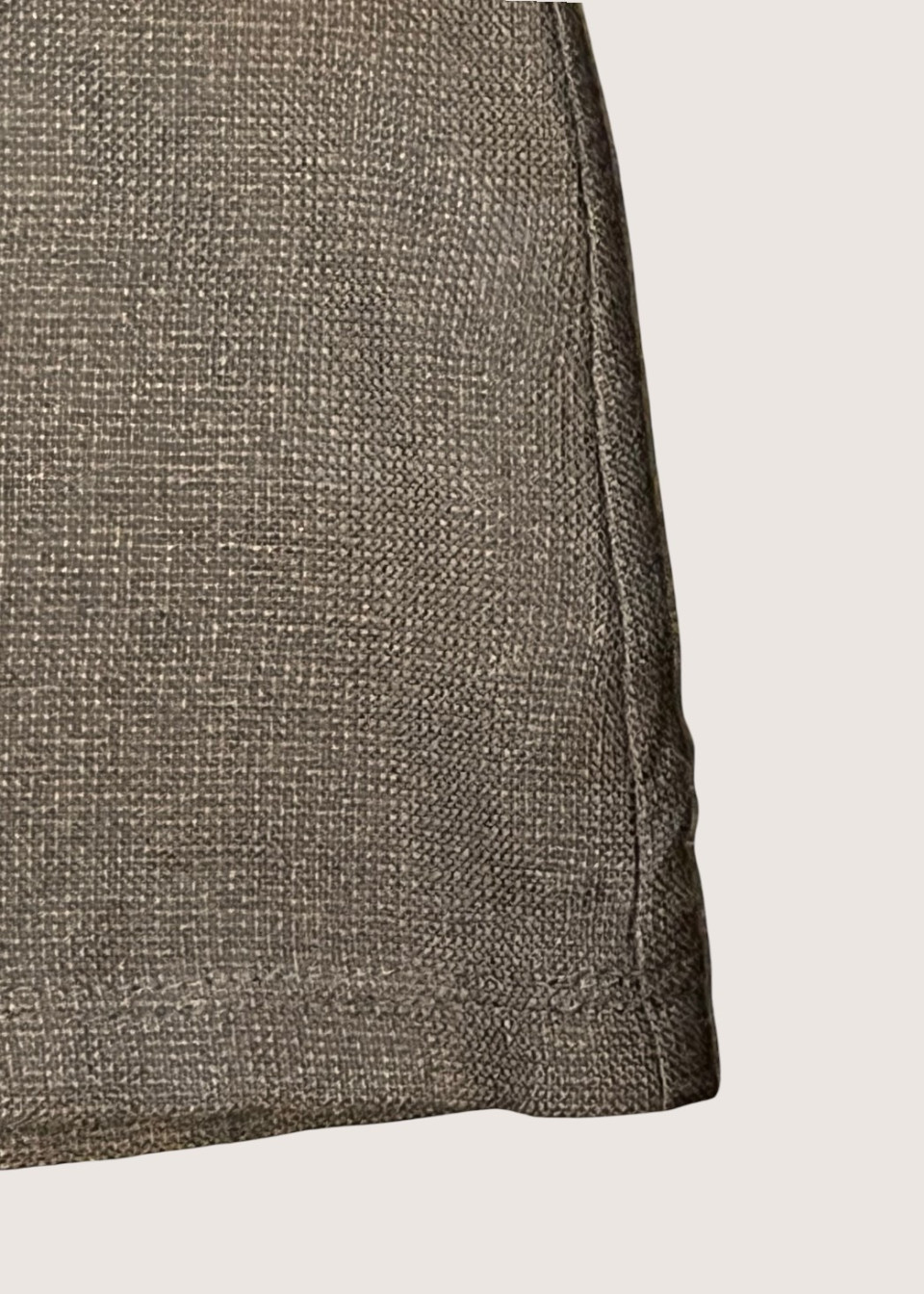Long sleeves blouse, brown wool